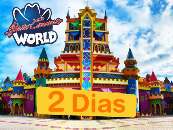 BCW 2222 Beto Carrero World - Ingresso 2 dias